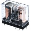رله 24 ولت 16 آمپر 8 پایه تک کنتاکت رله شیشه ای omron امرن امرون g2r-1-e