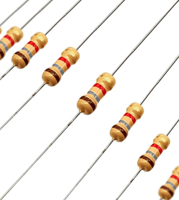مقاومت 1.8 کیلو اهم قیمت خرید مقاومت رسیستور 1/4 وات 0.25w