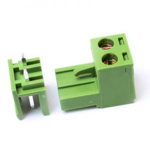 ترمینال فونیکس صاف 2 پین خرید قیمت فروش ترمینال فونیکس دو پین کانکتور فونیکس 2 پایه سبز