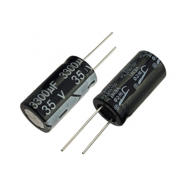 خازن 3300 میکرو فاراد 35 ولت خرید قیمت فروش انواع خازن الکترولیتی