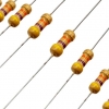 مقاومت 47 کیلو اهم مقاومت 1/4 وات کربنی 5% مقاومت 0.25w روبردی