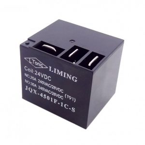 رله 24 ولت رله 30 آمپر رله 20 آمپر رله 24 ولت تک کنتاکت 5 پایه رله فیش خور رله کولری