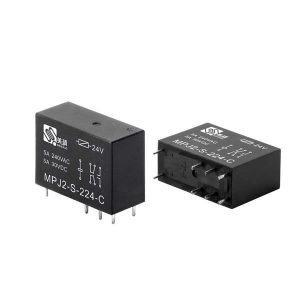 رله 24 ولت 8 پایه 5 آمپر رله 24 ولت دو 2 کنتاکت رله کتابی 8 پین