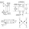 ابعاد فاصله پایه پل دیود mb6s پل دیود smd اس ام دی