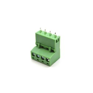 ترمینال 4 پین نری صاف 5.08mm ترمینال فونیکس ترمینال نری مادگی سبز رنگ 4 چهار پایه ptr