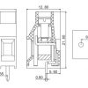 ابعاد فاصله پایه ترمینال mx635