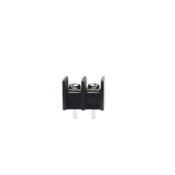 ترمینال kf65 دو پین 2 پایه فاصله پایه 11 میلی متر ترمینال مشکی پیچی ترمینال dg65 mx65