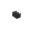 ترمینال mx35 دو پین مارک maxt ترمینال kf35 پنلی پیچی مشکی روبردی