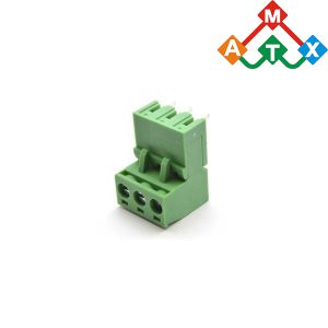 ترمینال فونیکس سه پین رایت 5.08 میلیمتر ترمینال 3 پین 90 درجه رایت انگل ptr کشویی