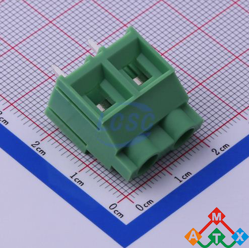 ترمینال mx950 دو پین ترمینال روبردی 2 پین فاصله پایه 9.5 میلیمتر kf950