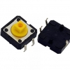 تک سوئیچ سری خور زرد b3f 12x12x7.3 4PIN