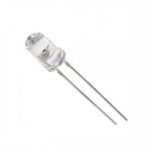 ال ای دی شفاف لیزری led شیشه ای هایبرایت قرمز رنگ 5mm و 3 میل