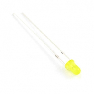 led زرد 3 میل ال ای دی 3mm مات خود رنگ yellow