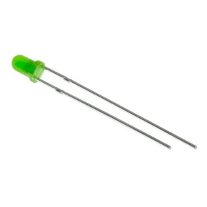 led سبز مات 3mm ال ای دی سبز خود رنگ 3 میل