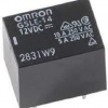 رله میلون 12 ولت دی سی omron g5le 12v dc