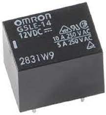 رله میلون 12 ولت دی سی omron g5le 12v dc