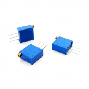 مولتی ترن 100 اهم ایستاده آبی روبردی پتانسیومتر دقیق 3296w 101