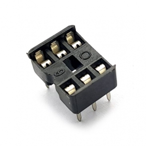 فروش انواع قیمت خرید پایه ic سوکت ic پایه آی سی 6 پین 3*2 سوکت آی سی 6 پایه ساده معمولی 2 در 3 کانکتور آی سی ic
