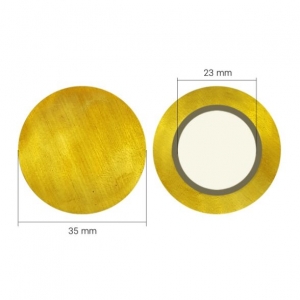 پیزو الکتریک قطر 35 میلیمتر piezo دیسک گرد خرید قیمت پیزو سنسور پیزو الکتریک 3.5 سانتی متر