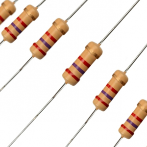 مقاومت 2.7 کیلو اهم 1/2 وات 0.5 وات 0.5w