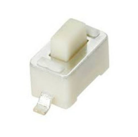 تک سوئیچ 3x6x5 smd سفید 2 پین ریموتی